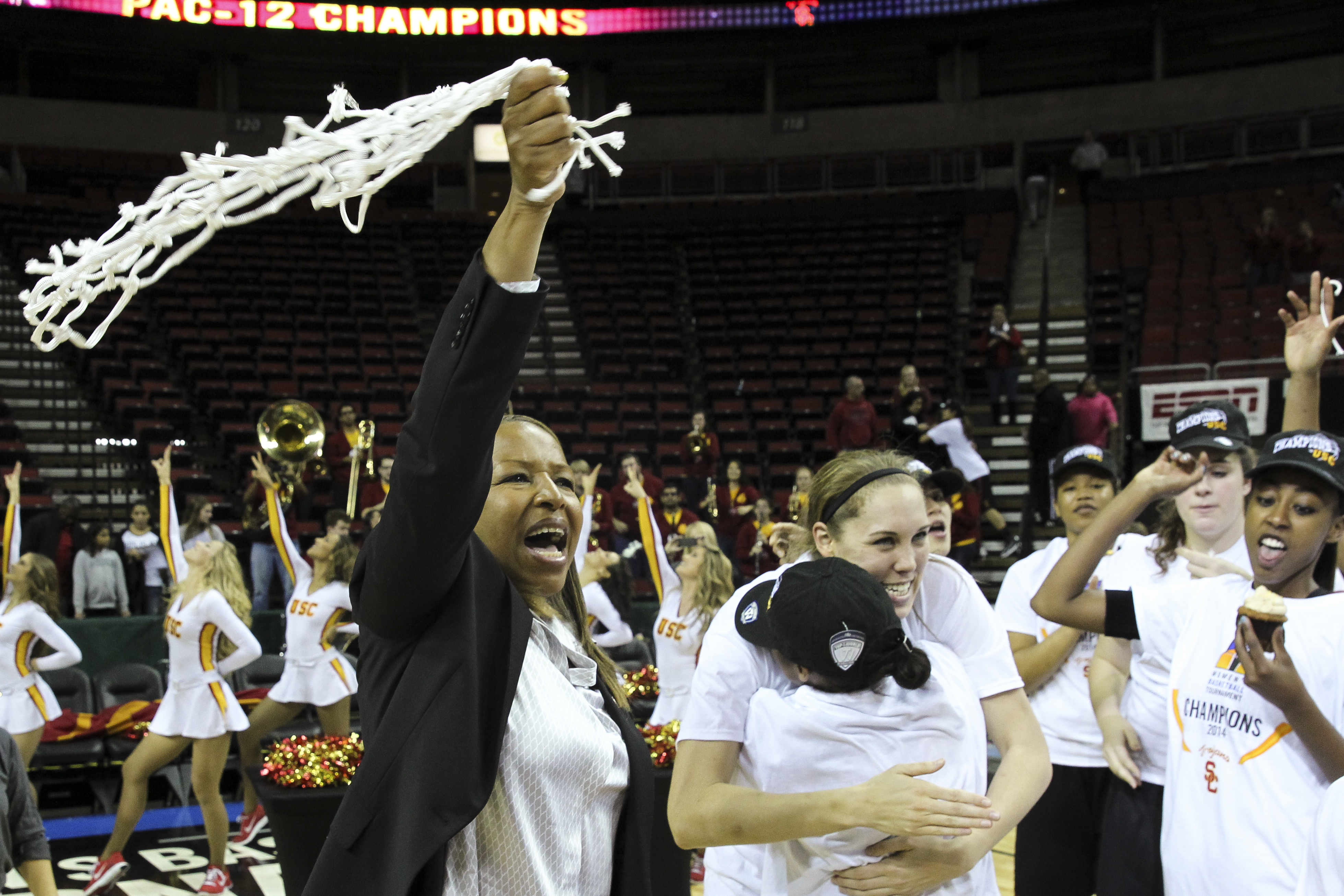Photos: USC celebrates 2014 Pac-12 Women's Basketball Tournament