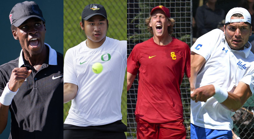 NCAA Men's Tennis Championships: Four from Pac-12 advance to Sunday