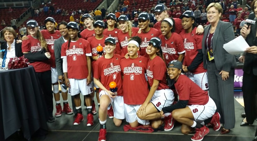 Stanford Women's Basketball wins Pac-12