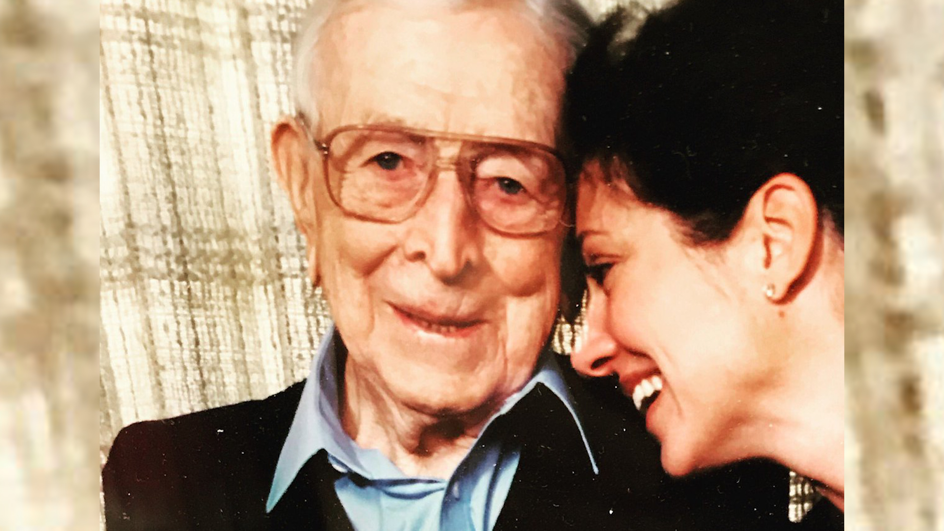 Miss Val and John Wooden