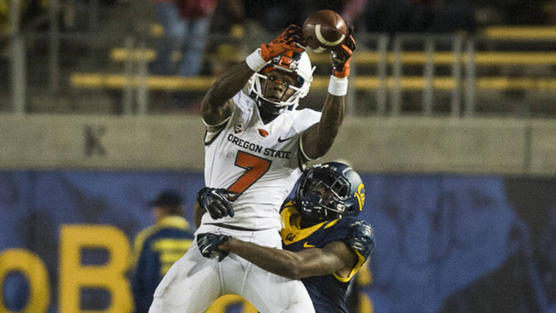 <p><span style="line-height: 1.6em;">The Beavers are still on fire. Brandin Cooks caught 13 passes for a career-high 232 yards as part of Sean Mannion's 481-yard passing effort as <a href="http://pac-12.com/videos/highlights-oregon-state-football-takes-down-california-road">Oregon State dominated in Berkeley</a>. <a href="http://pac-12.com/event/2013/10/26/california-washington">Cal must now travel to Washington</a> while the <a href="http://pac-12.com/event/2013/10/26/stanford-oregon-state">Beavers prepare for an </a></span><a href="http://pac-12.com/event/2013/10/26/stanford-oregon-state">epic home clash versus Stanford</a><span style="line-height: 1.6em;">.</span></p>
