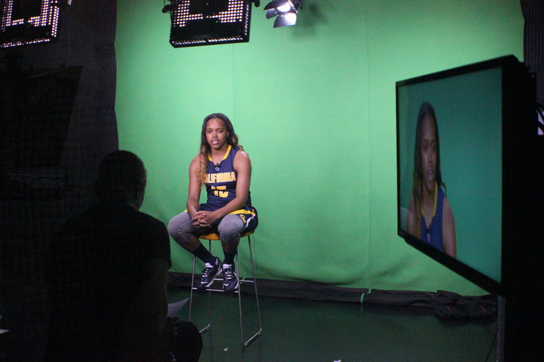 Photos: Behind the scenes at the 2013 Pac-12 Women's Basketball Season Tip-off
