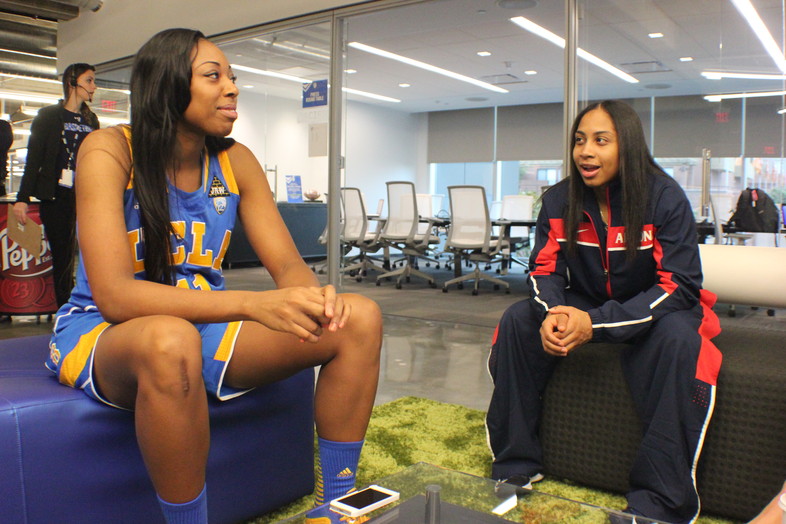 Photos: Behind the scenes at the 2013 Pac-12 Women's Basketball Season Tip-off