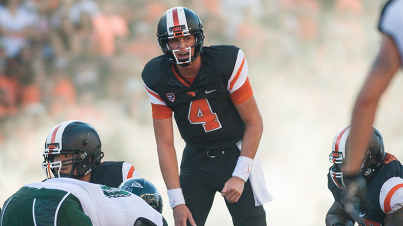 <p>It was another nail-biter at Reser, but the Beavers used a much more sound second half to <a href="http://pac-12.com/event/2013/09/07/hawaii-oregon-state" target="_blank">power past the Rainbow Warriors</a>. Coach Mike Riley gave his traditional <a href="http://pac-12.com/videos/locker-room-video-mike-riley-after-win-over-hawaii" target="_blank">"hip hip hooray" cheer</a> during OSU's postgame celebration. The Beavs will try for their first conference win of the year as they head to Salt Lake City to take on <a href="http://pac-12.com/event/2013/09/14/oregon-state-utah" target="_blank">Utah on Saturday, Sept. 14</a>.</p>
