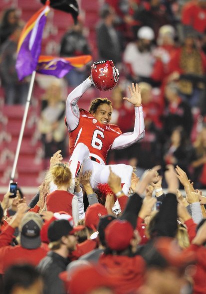 <p>In the <a href="http://pac-12.com/videos/utah-stanford-upset" target="_blank">upset of the weekend</a>, the Utes surged ahead of the Cardinal behind an explosive rushing attack and <a href="http://pac-12.com/videos/highlights-utah-stuns-no-5-stanford-27-21" target="_blank">held on when Stanford turned the ball over on downs</a> near the goal line late. This was Utah's first win over a top-five opponent since it defeated No. 4 Alabama in the 2009 Sugar Bowl. Hear from <a href="http://pac-12.com/videos/postgame-interview-utah-quarterback-travis-wilson">Travis Wilson</a> and <a href="http://pac-12.com/videos/postgame-interview-utah-head-coach-kyle-whittingham">Kyle Whittingham</a> on the upset.</p>
