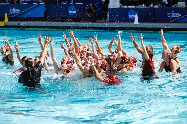 Making waves! No. 1 USC wins the women's water polo national title with a win over No. 2 Stanford to claim its sixth national championship in program history.