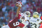 <p><span style="line-height: 1.6em;">In bouncing back from their loss at Utah, the </span><a href="http://pac-12.com/videos/highlights-stanford-football-gets-past-ucla-amazing-catch" style="line-height: 1.6em;" target="_blank">Cardinal handed the Bruins their first defeat</a> of the season<span style="line-height: 1.6em;">. Tyler Gaffney's 171 yards on 36 carries iced a </span><a href="http://pac-12.com/videos/postgame-report-stanfords-defense-carries-day" style="line-height: 1.6em;" target="_blank">smothering Stanford defensive performance</a><span style="line-height: 1.6em;"> that held UCLA nearly 300 yards below its season average coming in. Oh, and there was </span><a href="http://pac-12.com/article/2013/10/19/kodi-whitfield-stanford-football-one-handed-touchdown-catch" style="line-height: 1.6em;" target="_blank">this Kodi Whitfield catch</a><span style="line-height: 1.6em;">. Here's </span><a href="http://pac-12.com/videos/postgame-interview-stanfords-david-shaw-happy-not-satisfied" style="line-height: 1.6em;" target="_blank">David Shaw after the game</a><span style="line-height: 1.6em;">. Both teams head to Oregon next week: <a href="http://pac-12.com/event/2013/10/26/ucla-oregon">the Bruins to Eugene</a> and </span><a href="http://pac-12.com/event/2013/10/26/stanford-oregon-state" style="line-height: 1.6em;" target="_blank">the Cardinal to Corvallis</a><span style="line-height: 1.6em;">.</span></p>
