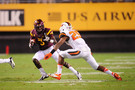 <p>A Davon Colemen blocked field goal loomed large in the <a href="http://pac-12.com/videos/video-recap-arizona-state-football-oregon-state" target="_blank">Sun Devils' critical victory</a> over Oregon State. Arizona State held on after building a 20-0 lead. Here are postgame interviews with <a href="http://pac-12.com/videos/postgame-interview-arizona-state-football-robert-nelson-oregon-state" target="_blank">Robert Nelson</a>, <a href="http://pac-12.com/videos/postgame-interview-arizona-state-football-dj-foster-oregon-state" target="_blank">DJ Foster</a> and <a href="http://pac-12.com/videos/todd-graham-postgame-interview-oregon-state" target="_blank">coach Todd Graham</a>. <a href="http://pac-12.com/event/2013/11/23/arizona-state-ucla" target="_blank">ASU heads to UCLA for a critical Pac-12 South showdown</a> next, while the <a href="http://pac-12.com/event/2013/11/23/washington-oregon-state" target="_blank">Beavers host Washington</a>.</p>
