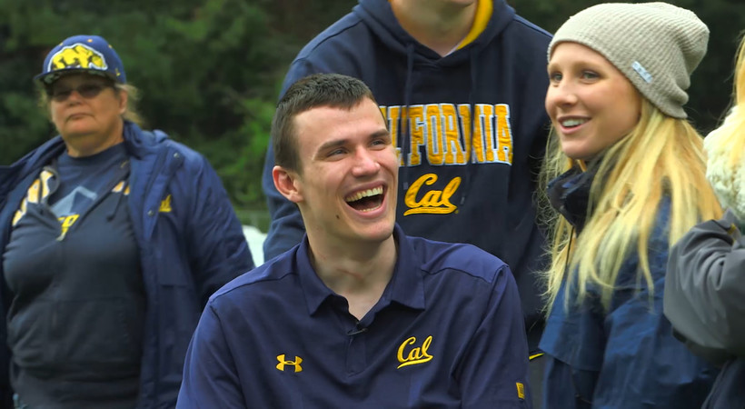 Cal's Robert Paylor defies all odds in recovery from partial paralysis 