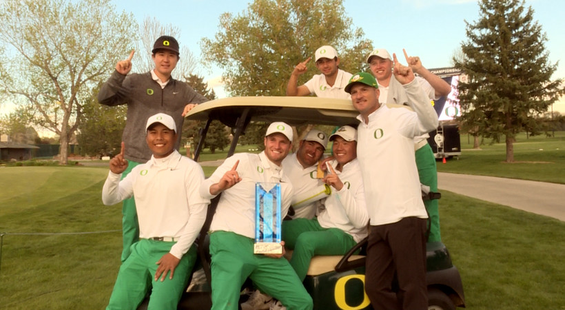 2017 Pac-12 Men's Golf Championships: Oregon celebrates first outright title in school history