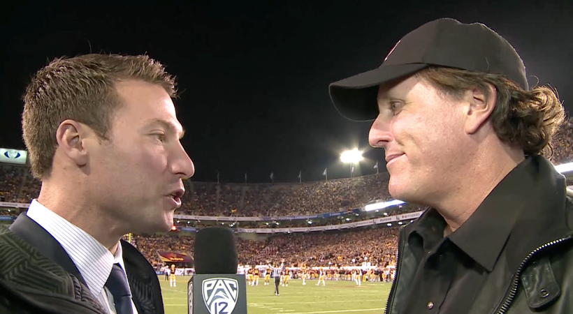 Video: Phil Mickelson talks about the resurgence of Sun Devil football