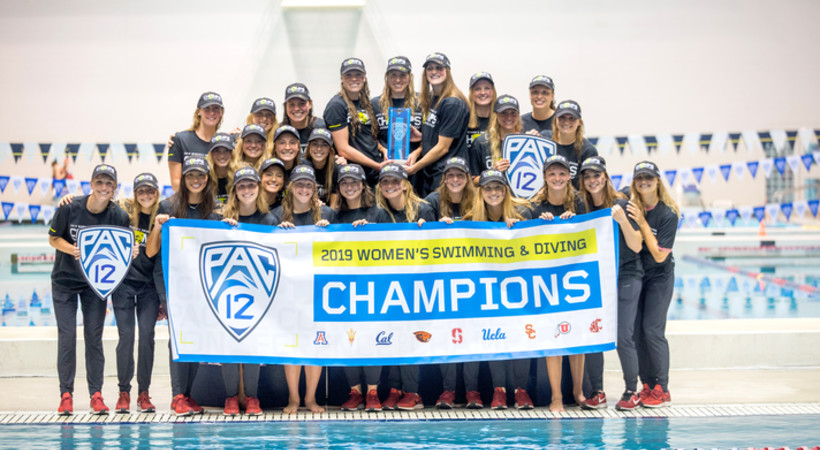 Stanford Completes Three-Peat at Pac-12 Women's Swimming and Diving & Men's Diving Championships 