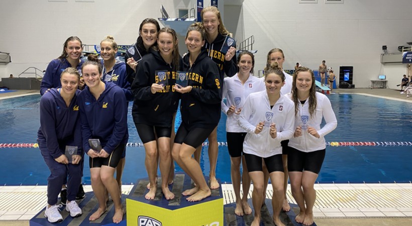 Day 1 — 2020 Pac-12 Women's Swimming and Diving, Men's Diving Championships