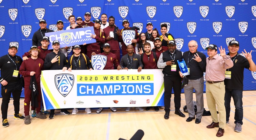 Arizona State captures Pac-12 wrestling title