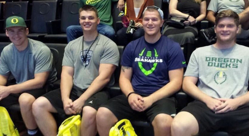 Oregon's senior offensive linemen reflect on their 5 years together