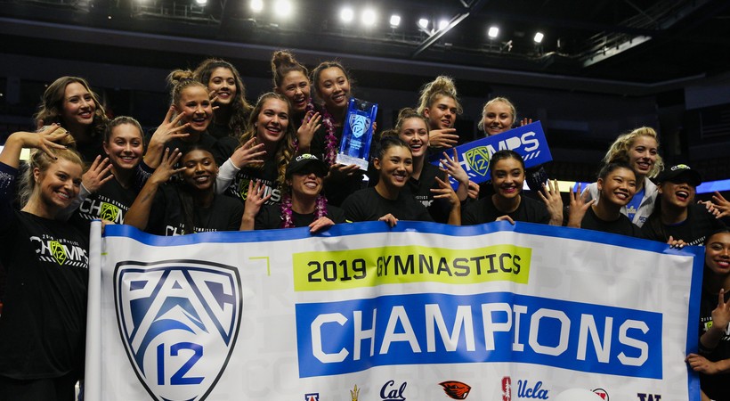 UCLA defends Pac-12 gymnastics championship