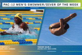 Pac-12 announces men's swimmer and diver of the week