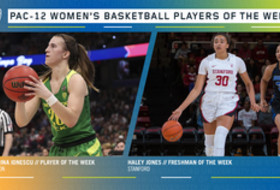 Pac-12 announces Women's Basketball Players of the Week