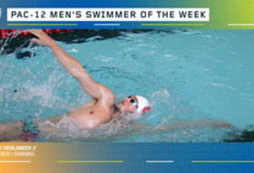 Pac-12 announces men's swimmer of the week