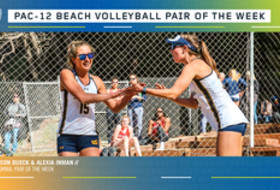 Pac-12 Beach Volleyball Pair of the Week 3/3/20