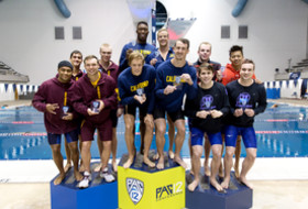 California takes the lead at Pac-12 Men's Swimming Championship