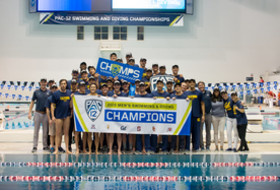California defends Pac-12 Men's Swimming and Diving Title 