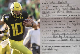 Roundup: Justin Herbert adorably foreshadowed his future NFL franchise as a 9-year-old