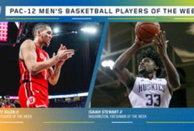 Pac-12 Men's Basketball Players of the Week 12/23/19