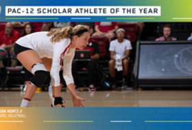 Stanford's Morgan Hentz named Pac-12 Volleyball Scholar-Athlete of the Year