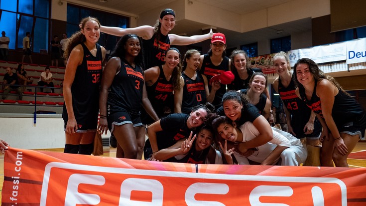 2019 Pac-12 Women's Basketball Media Day: Trip to Italy helps Beavers grow closer