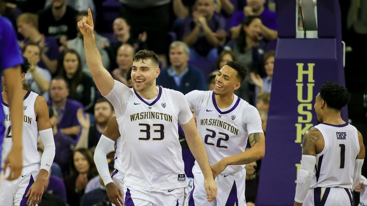 2019 Pac-12 Men's Basketball Media Day: UW's Sam Timmins part of rising Kiwi contingent in basketball