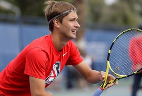 Men's Tennis Finishes Second Day of Blue/Gray