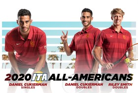 Daniel Cukierman & Riley Smith Earn ITA All-America Accolades