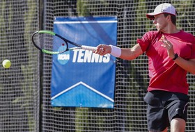 Brandon Holt Fights Through To NCAA Singles Round of 16