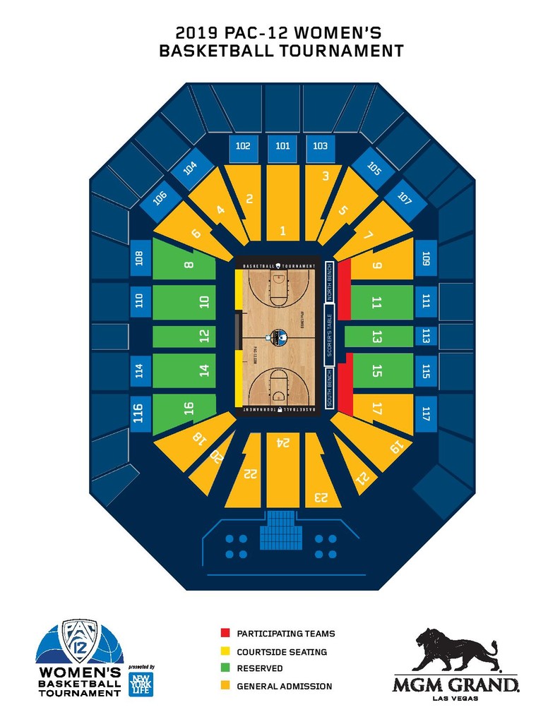 Oregon State Basketball Seating Chart